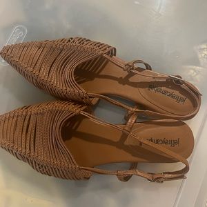 🌼🌼Jeffery Campbell huarache flats 8